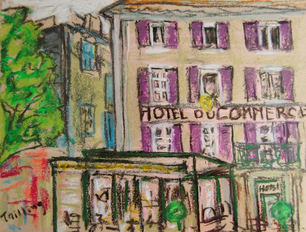 Hotel Du Commerce Pont-Saint-Esprit Eksteriør billede
